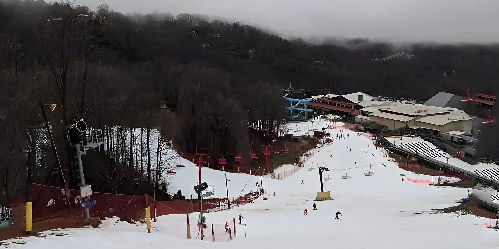 snow ober gatlinburg