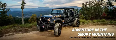 smoky mountain black jeep rental