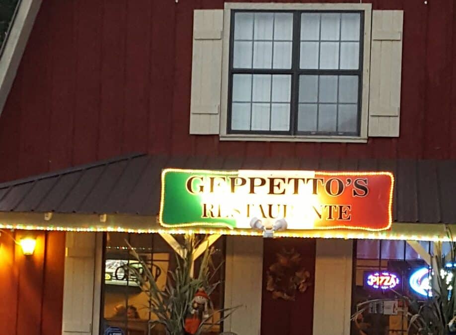 geppetto's restaurant